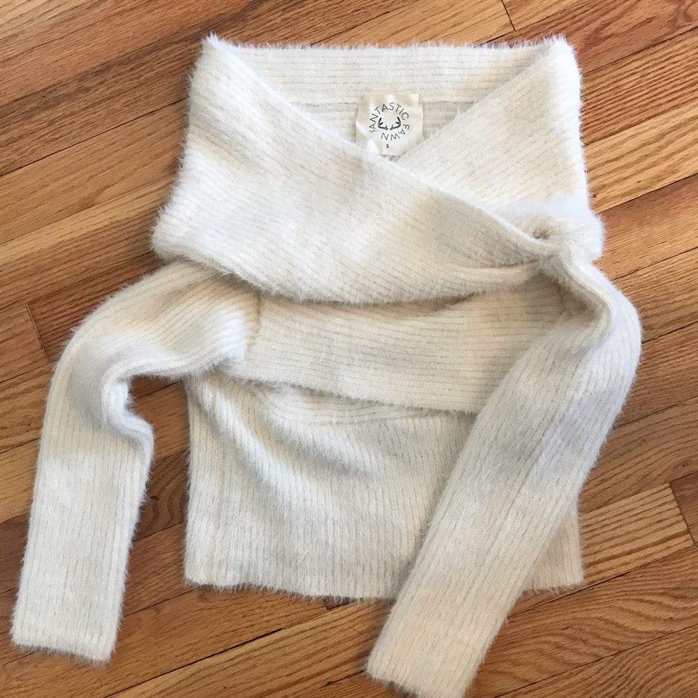 Fantastic Fawn off the shoulder sweater